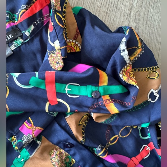 LAST PRICE🍒🤍 SWEET RAIN high low shirt dress with belt 💙 - Picture 12 of 13